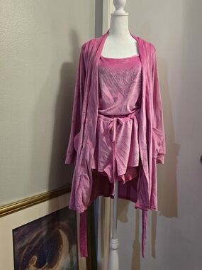 Juicy Couture Pink Women's Sleepwear 3 piece set Size M